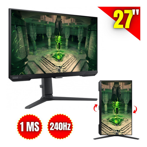 Monitor 1ms Gamer Odyssey G40 - Samsung 27 Polegadas 240hz